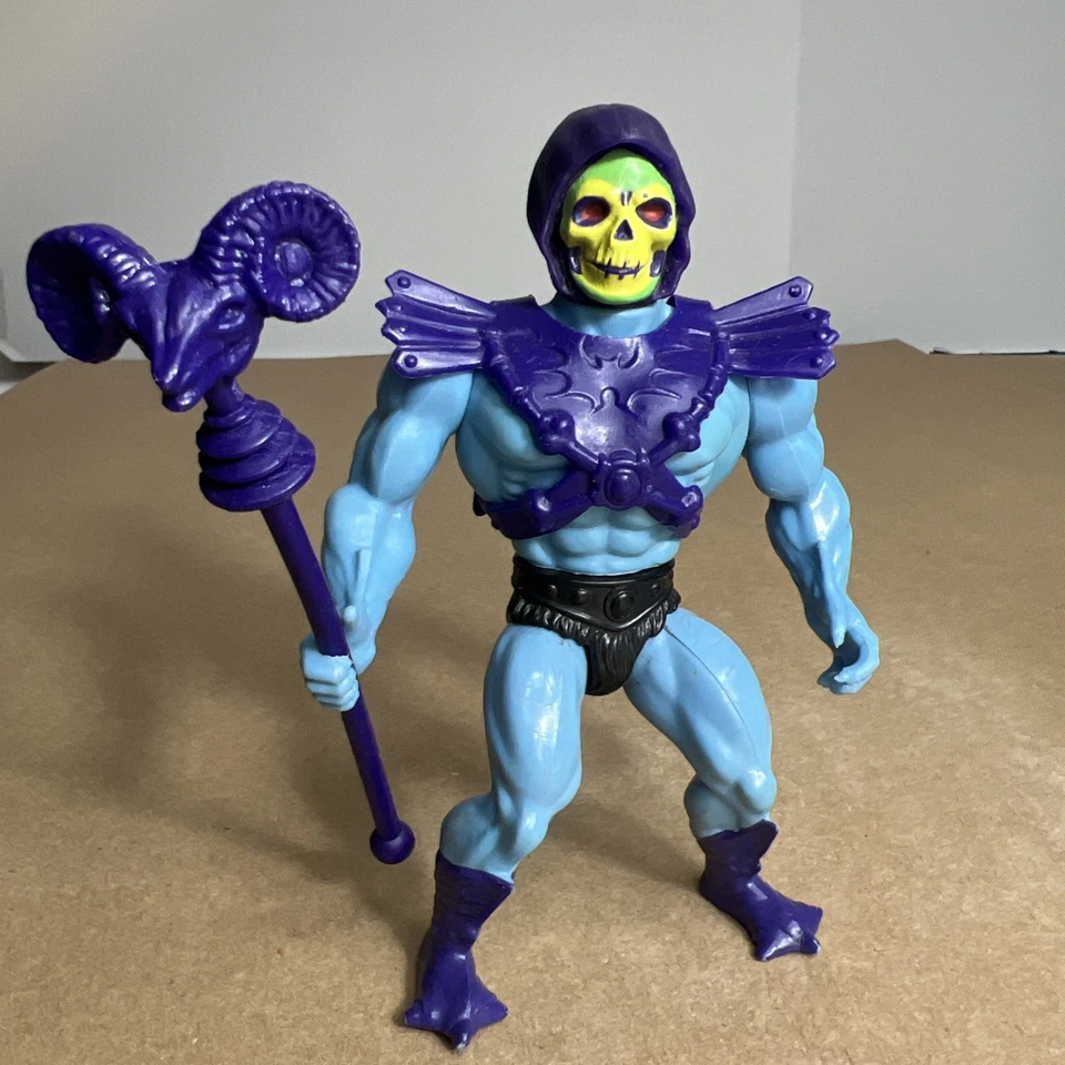 MOTU, Skeletor, Masters of the Universe, figure, He-Man, vintage, half boot - Image 1 of 4