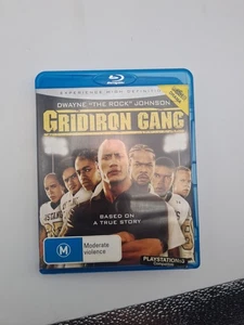 GRIDIRON GANG - Dwayne The Rock Johnson BLU-RAY | Combined Postage Ex Rental - Picture 1 of 2