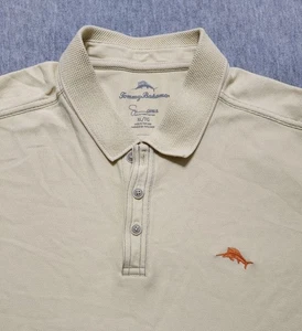 Tommy Bahama Poloshirt Herren XL gelb Emfielder Supima Baumwolle Piqué Golf Freizeit - Bild 1 von 8