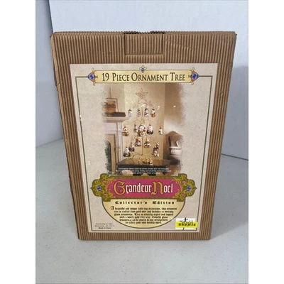 Grandeur Noel Collector's Edition 19 Teile Ornament Baum 2000 Merkur Glas Engel - Bild 1 von 3