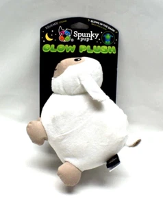Spunky Pup Glow Lamm Plüsch Hundespielzeug - Bild 1 von 3