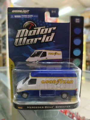 Greenlight 1:64 Motor Serie Clásica Mundial Mercedes Benz Sprinter Diecast Car To Foto 1 de 4