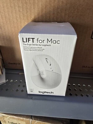 Logitech Lift for Mac Wireless Vertical Ergonomic Mouse - Optical - Bluetooth - Image 1 of 3