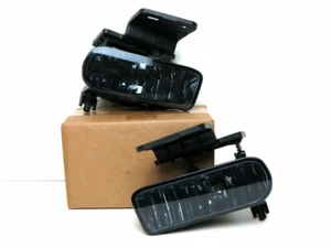 SMOKE 99-02 Chevy Silverado 00-06 Suburban Tahoe Fog Lamps Pair BUMPER 880 LIGHT - Picture 1 of 6