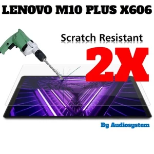 2x LENOVO TAB M10 PLUS TB-X606 GEHÄRTETES GLAS FOLIE FULL DISPLAY TOUCHSCREEN - Bild 1 von 1