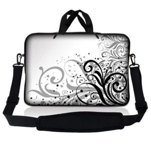 17 Inch Laptop Bag Sleeve Carry Case w/ Shoulder Strap Macbook Acer Asus, Stars - Picture 1 of 3