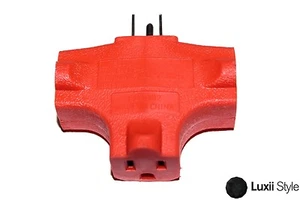 3 Three Way Grounded Adapter Outlet Expander Extender Appliances Charging  - Picture 1 of 2