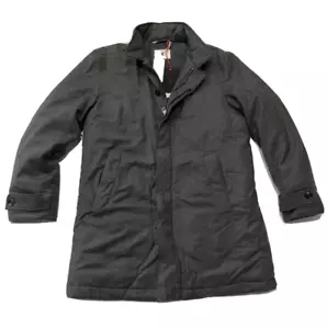 Kired by Kiton men's Grey Wool/ Cashmere Car Coat - size 42 /52 eu -retail $1895 - Picture 1 of 10