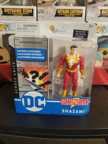 DC Comics - Shazam 4 inch figure - 1st Edition by Spin Master Cover