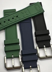 Top Quality Silicone Strap Type Pilot TOP GUN MM20 And 22 Natural Rubber - Picture 1 of 9