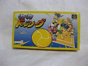 GO GO DODGE LEAGUE Super Famicom SNES Japan Game SFC Nintendo Video Games - Picture 1 of 2