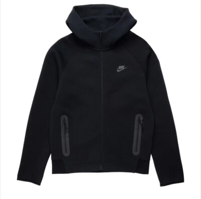 Chaqueta con Capucha Nike Tech Fleece Cremallera Completa Negra FB7921-010 Para Hombre Talla XL NUEVA Foto 1 de 3