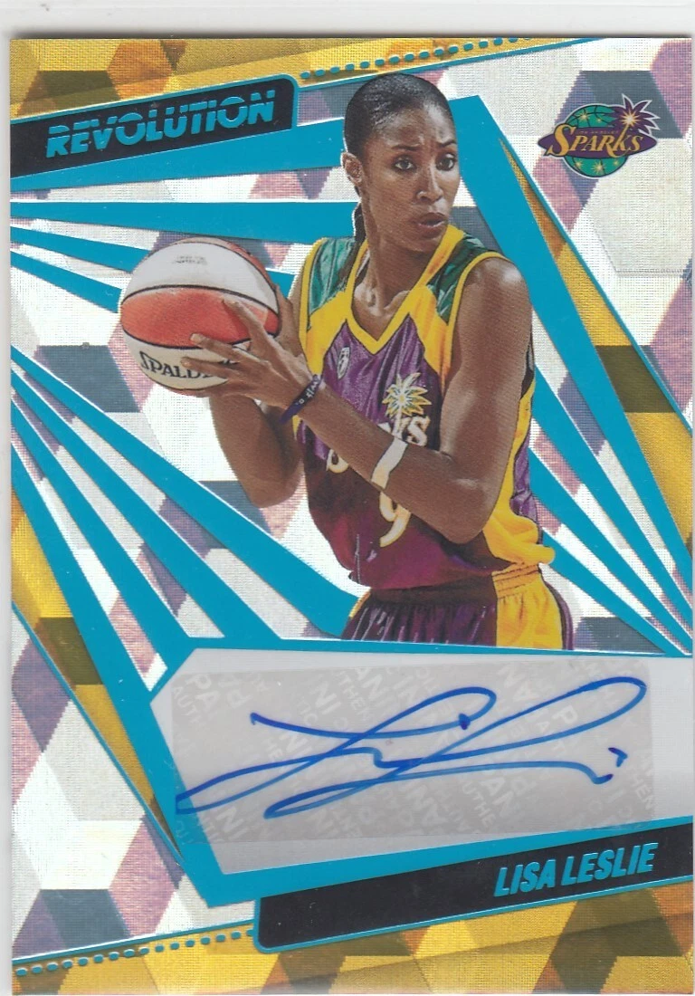 2022 Lisa Leslie Panini WNBA Revolution CUBIC AUTO /50 - LLS LA Sparks
