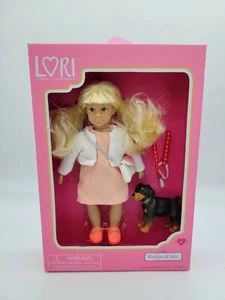 LORI By Our Generation Nadine 6" Playhouse Doll & Nix Her Puppy ~BRAND NEW BOXED - Imagen 1 de 8