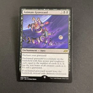 MTG Animate Graveyard 65 /244 UNF Near Mint Rare Unfinity - Picture 1 of 2