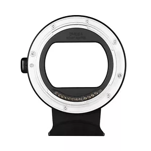 Black EF-EOS R Lens Mount Adapter Support EXIF For Canon EF EF-S Lens To R RF - Picture 1 of 6