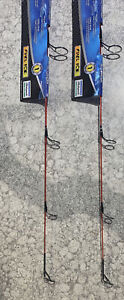 2 Pieces Shakespeare Fuel Ice Fishing Rods 25” Ultralight