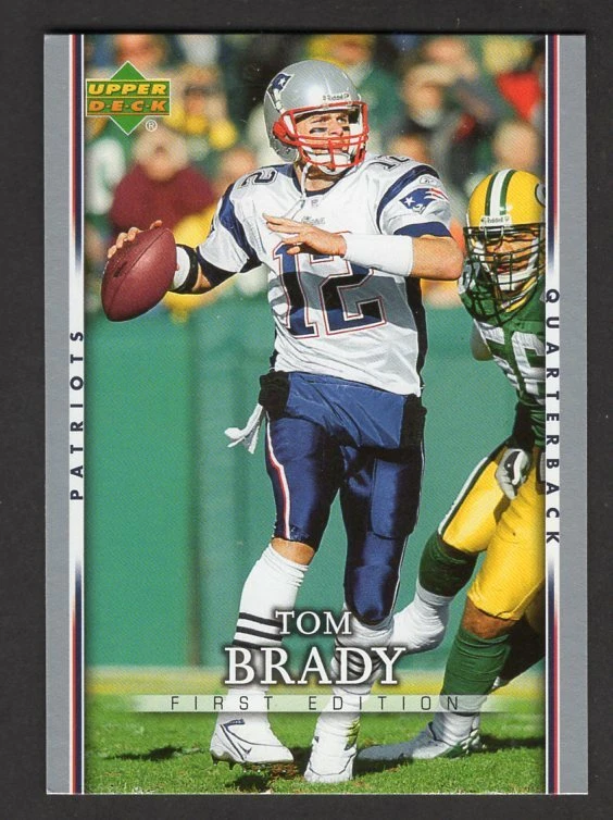 Tom Brady 2007 Upper Deck First Edition Card #56; New England Patriots - Image 1 of 1