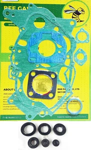 FOR Suzuki 1973-1977 TC100 K/L/M/A/B Gasket Set New - Picture 1 of 4
