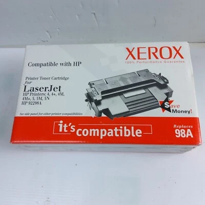 Cartucho de tóner xerox 6r904 laserjet 98x Foto 1 de 3