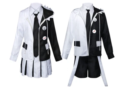 Cosplay Danganronpa Dangan Ronpa Monokuma Halloween Disfraz Uniforme Trajes Traje Foto 1 de 4