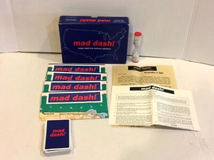 Vintage 1991 ITOS enterprises Mad Dash! Game - Three Minutes Across America - Picture 1 of 1