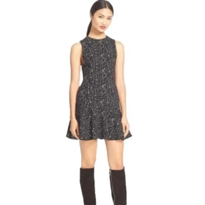 Alice + Olivia Garner Print Drop Waist Sleeveless Mini Dress Size 2 - Picture 1 of 7