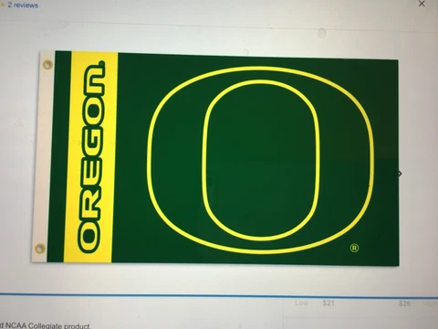 Oregon Ducks 3’ X 5’ Flag NCAA College Football Banner With Grommets New Cover