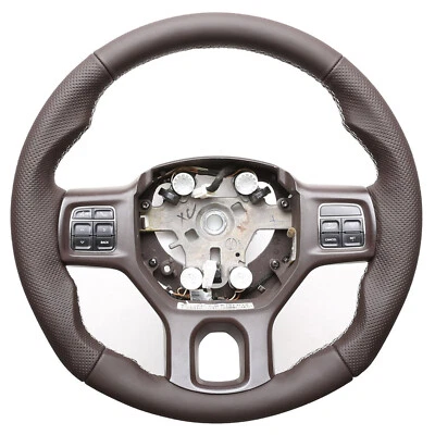 Dodge Lenkrad RAM 1500 braun Tuning NEU Neu Beziehen Naht braun 58081 - Bild 1 von 4