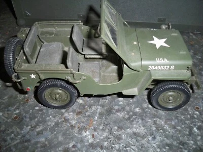 Gate Willy's Jeep 1:18 Diecast VERY Nice broken strut see in last pic   DB1 - Image 1 of 4