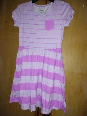 Vestido Circo Niños Manga Corta Púrpura Rayas - XL 14-16, Foto 1 de 3