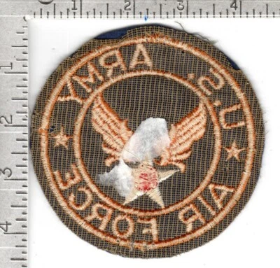 Original U.S. Army patch (circa 1940s) - U.S. Army Air Force (wool) - Image 1 of 2