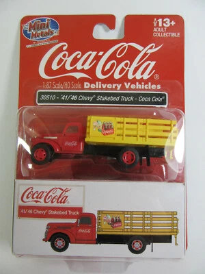 Classic Metal Works USA 1:87 Chevrolet Stakebed Coca Cola Modello Finitto - Immagine 1 di 4