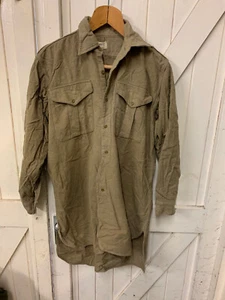 Camisa British Army Itchy, talla xl, conversión completa con botones. Tamaño grande - Imagen 1 de 3