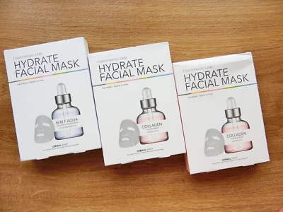 3Packs of Dermal Shop 7Days Facial Care Moisturise Hydrate Facial Mask, 23gx7ea - Image 1 of 4