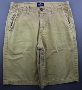 Pantalones cortos American Eagle Chino 2014 longboard bronceado talla 33 para hombre - Imagen 1 de 12