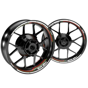 Pegatina de llanta Kawasaki ER6N Lightning Premium gtl. Pegatina de borde de llanta - Imagen 1 de 6