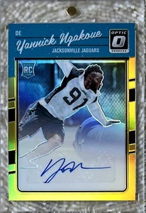 2016 DONRUSS OPTIC GOLD AUTO /10 YANNIK NGAKOUE - Foto 1 di 2