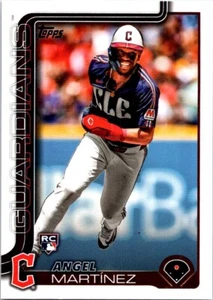 2025 Topps Series 1 - Angel Martinez Cleveland Guardians #27 (RC) - Bild 1 von 2