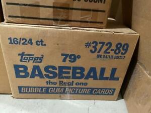 1989 Topps Baseball Factory Sealed 8 Box Cello Case