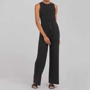 NEW US Women Casual Playsuit Ladies Crew Neck Jumpsuit Romper Summer Pants Solid - Picture 1 of 3