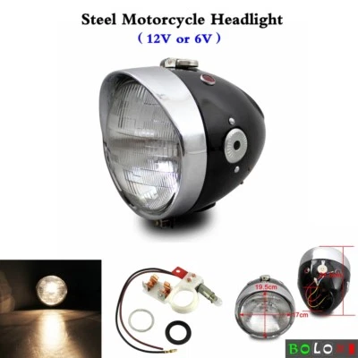 1x Ural Dnepr Motorcycle Headlight Headlamp For Bmw R12 R71 R75 M1 M-72 MW - Image 1 of 4