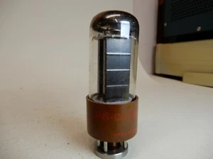 Tubo de vacío CBS Hytron 5Y3 con base marrón y placas negras Amplitrex garantizado - Imagen 1 de 5