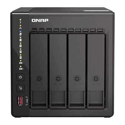 QNAP TS-453E-8G 4-Bay NAS Enclosure, WD Red & IronWolf 16TB–40TB High-Performanc - Image 1 of 4