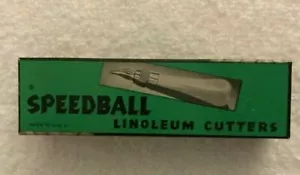 Vintage Speedball Linoleumschneider Blockschneider #1 in OVP - Bild 1 von 11