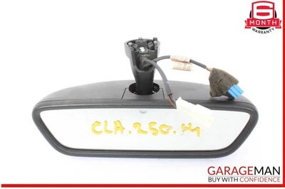 Espejo retrovisor superior interior negro Mercedes W117 CLA250 14-19 FABRICANTE DE EQUIPOS ORIGINALES Foto 1 de 4