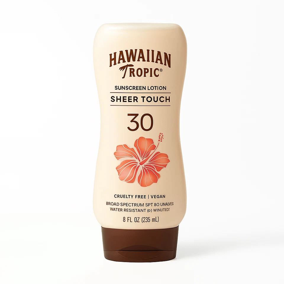 Hawaiian Tropic SPF 30 Sheer Touch Lotion 8 oz 1 Pack New - Image 1 of 1