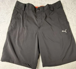PUMA Men's Dry Cell Flat Front Performance Black Golf Shorts 30 - Picture 1 of 6