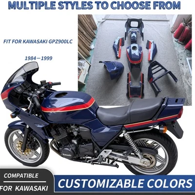 Подходит для Kawasaki GPZ900 LC 1984-1999 комплект обтекателя кузова панель комплект - Изображение 1 из 4