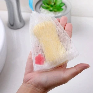 Bolsa de malla de jabón para ampollas faciales 2 piezas bolsa de limpieza facial Miss Pouch - Imagen 1 de 12